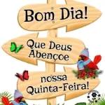 BOM DIA! que seu dia seja super abençoado