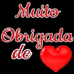 Muito Obrigada de - getsticker.com