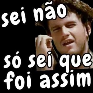sei não só sei que foi assim - getsticker.com