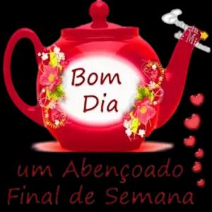 Bom Dia Estr de Minas um Abençoado Final de Semana - getsticker.com