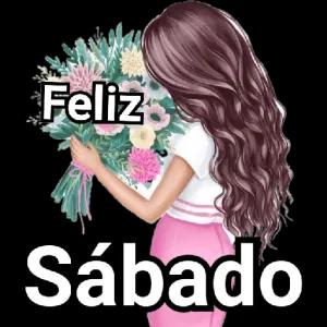 Feliz Sábado  - getsticker.com