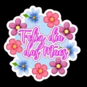 Feliz dia das Mães - getsticker.com