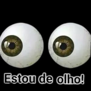 Estou de olho! - getsticker.com