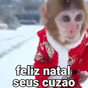 feliz natal seus cuzão - getsticker.com