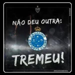 CAM NÃO DEU OUTRA: CLU TREMEU! CREDITO ATLETICO MINEIRO OFICIAL BESA LOW MODERAGÃO - getsticker.com