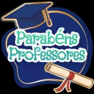 Parabéns Professores - getsticker.com