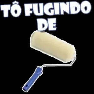 Tô fugindo de - getsticker.com