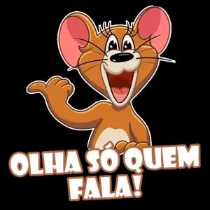 OLHA SO QUEM FALA! - getsticker.com