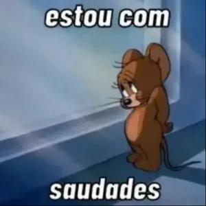 Estou com saudades - getsticker.com