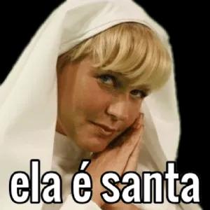 ela é santa - getsticker.com