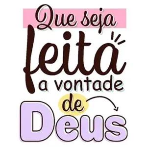 Que seja feita a vontade de Deus - getsticker.com