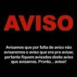 TCHAU PESSOAL Vou SER PRESO