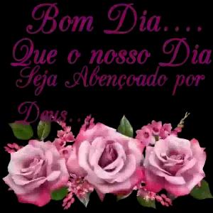 Bom Dia.... Que o nosso Dia Seja Abençoado por Dous - getsticker.com