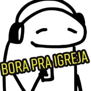 BORA PRA IGREJA - getsticker.com