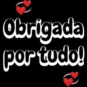 Obrigada por tudo! - getsticker.com