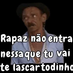 Rapaz não entra nessa que tu vai te lascar todinha - getsticker.com