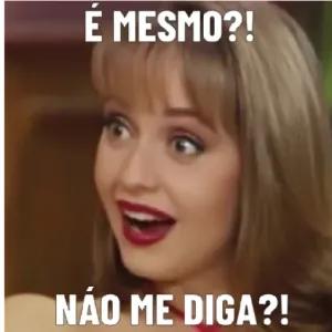 É MESMO?! NÃO ME DIGA?! - getsticker.com