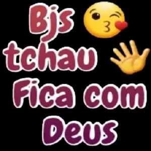 Bjs tchau Fica com Deus - getsticker.com