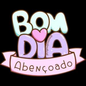 BOM DIA Abençoado @mimolinoficial - getsticker.com