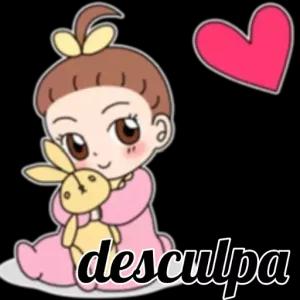 desculpa  - getsticker.com