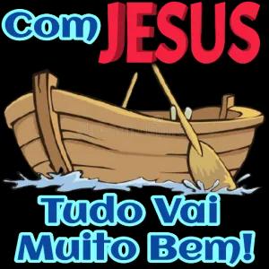 Com JESUS Tudo Vai Muito Bem! - getsticker.com