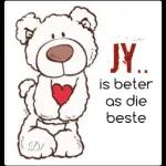 Jy is die beste