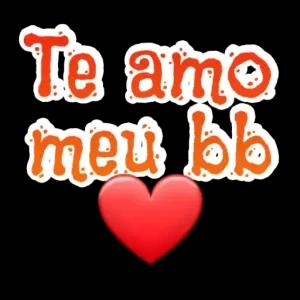 Te amo meu bb - getsticker.com