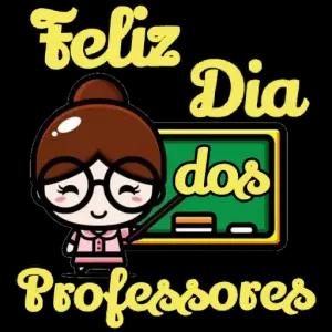 Feliz Dia dos Professores - getsticker.com