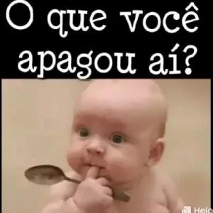 O que você apagou aí? Helo - getsticker.com