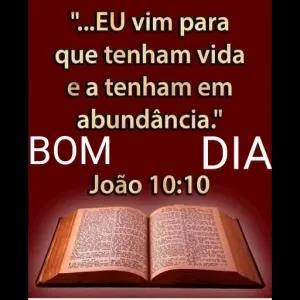 "...EU vim para que tenham vida e a tenham em abundância." BOM João 10:10 DIA - getsticker.com