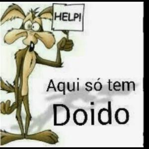 Aqui só tem Doido - getsticker.com