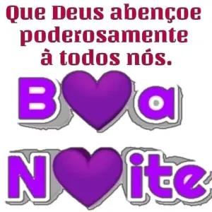 Que Deus abençoe poderosamente à todos nós. Boa Noite - getsticker.com
