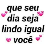que seu dia seja lindo igual você