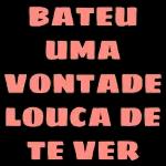 BOM TRABALHO PRA VC