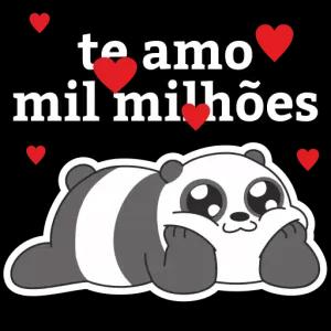 to amo mil milhões - getsticker.com