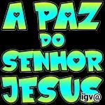 Paz do Senhor. 