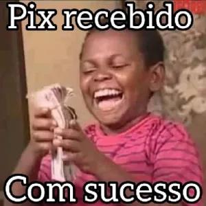 Pix recebido Com sucesso - getsticker.com