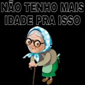 NÃO TENHO MAIS IDADE PRA ISSO - getsticker.com