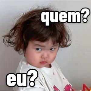 quem? eu? - getsticker.com