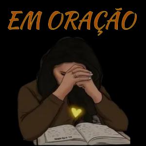 EM ORAÇÃO - getsticker.com
