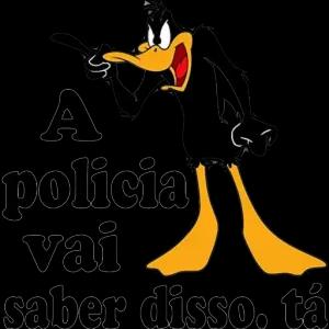 A policia vai saber disso, tá  - getsticker.com