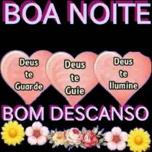 BOA NOITE Deus te Guarde BOM DESCANSO Deus te Gufe Deus te llumine - getsticker.com