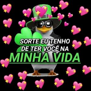reime SORTE EU TENHO DE TER VOCÊ NA MINHA VIDA - getsticker.com