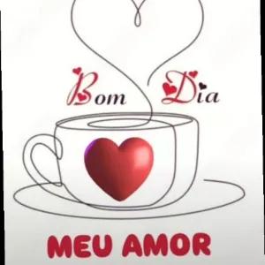 Bom Dia Meu Amor - getsticker.com