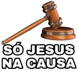 SÓ JESUS NA CAUSA - getsticker.com