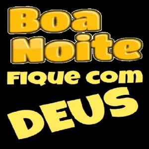 Boa Noite Fique com DEUS - getsticker.com