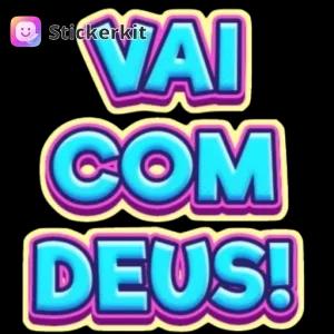 VAI COM DEUS! - getsticker.com
