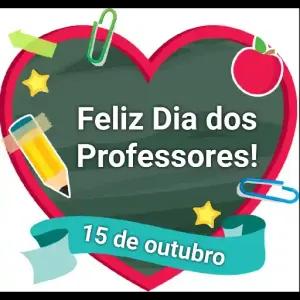 Feliz Dia dos Professores! 15 de outubro - getsticker.com