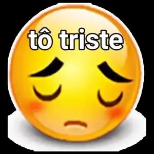 tô triste - getsticker.com