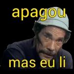 apagou mas eu li